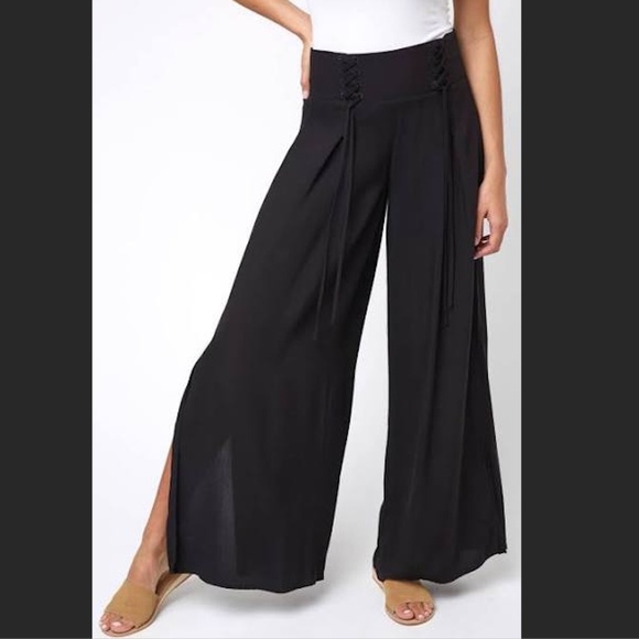 EVERYTHING $10: Jack by BB Dakota Women's Black Textured Pants - Picture 5 of 8